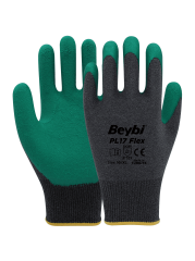 BEYBİ PL-17 FLEX LATEKS KAPLI POLYESTER LİKRALI ELDİVEN NO:10