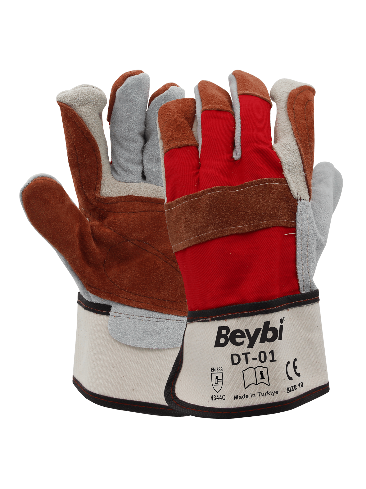 BEYBİ DT-01 DERİ TAKVİYELİ EXTRA ELDİVEN NO:10