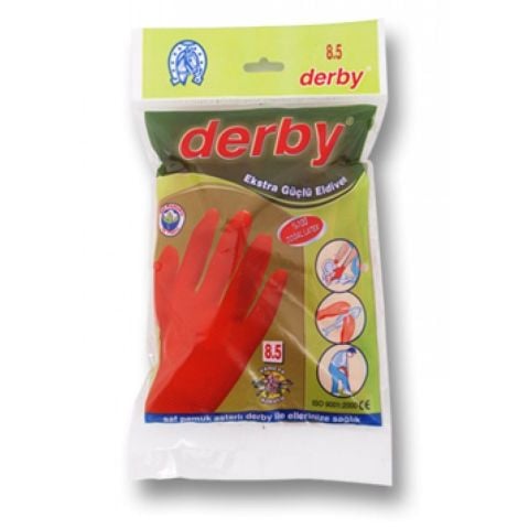 DERBY 8,5 NO D-100 EKSTRA GÜÇLÜ LASTİK ELDİVEN