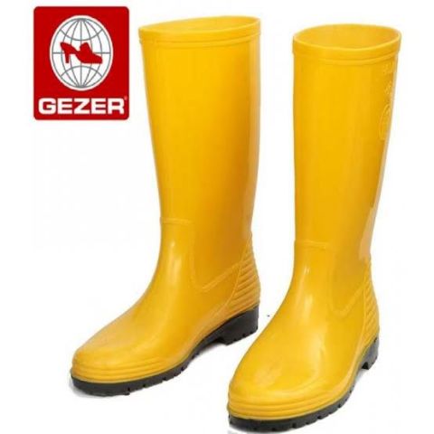 GEZER 40 NUMARA  SARI UZUN ÇİZME