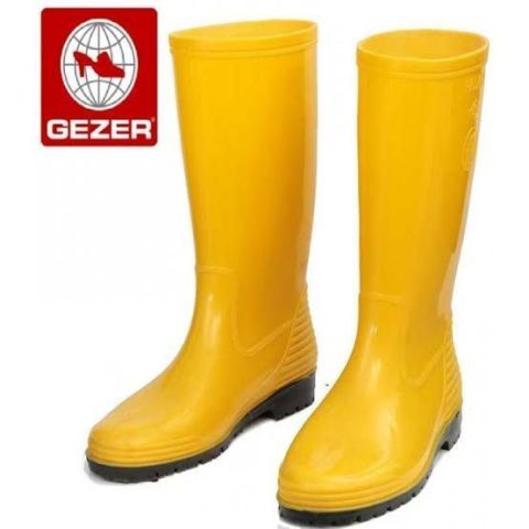 GEZER 43 NUMARA  SARI UZUN ÇİZME