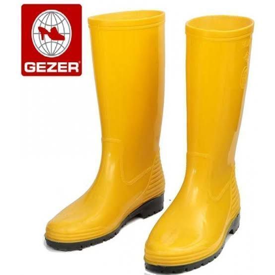 GEZER 44 NUMARA  SARI UZUN ÇİZME