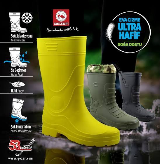 GEZER 40-41 NUMARA EVA HAFİF ÇİZME