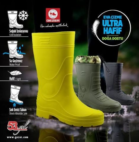 GEZER 42-43NUMARA EVA HAFİF ÇİZME