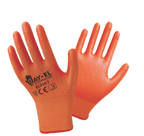 BAYEL 10 NO ZEBRA  TURUNCU-TURUNCU ELDİVEN