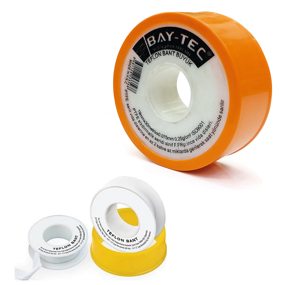 TEFLON BANT KÜÇÜK 12MM*8MT