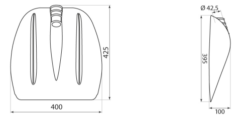BÜYÜK ZAHİRE PLASTİK KÜREK BAKİ KOÇ ORJİNAL