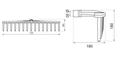 TIRMIK BÜYÜK BİLEZİKLİ UCU PİMLİ BAKİ KOÇ  PLASTİK